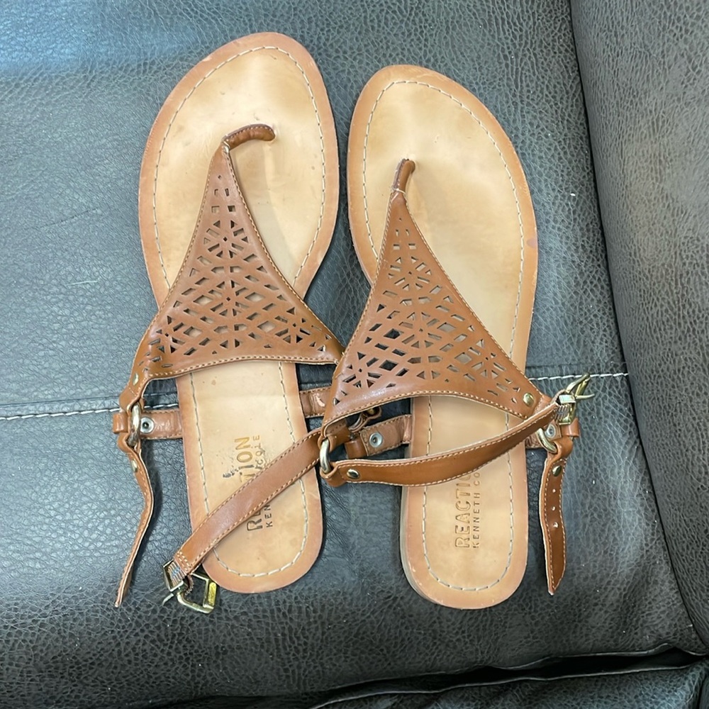 Strapped dressy sandals